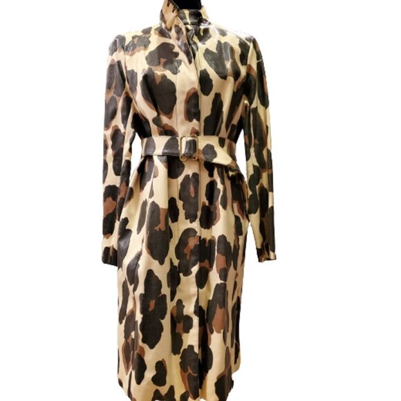 100% AUTHENTIC Luxurious Glamorous YSL Runway Stylish Luxury Jacket Coat Trench - Picture 14 of 16